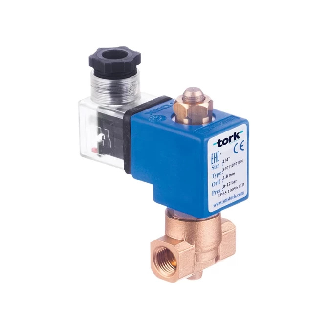 Joint EPDM et corps en laiton de la vanne Tork S1011