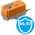 Avec un indice de protection élevé IP66, 67