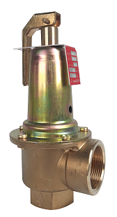 Soupape de sécurité pour chauffage DUCO 1 1/2"x2" 1,5 bar (694050.15)