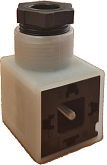 Supplément pour connecteur avec diode LED pour vannes TORK, 12-24VDC-24VAC