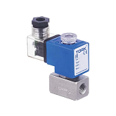Électrovanne en acier inoxydable TORK T-SK 604.5 DN 20, 24 VDC
