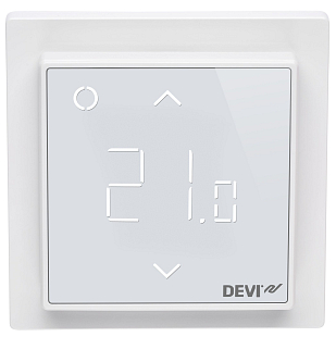 Thermostat programmable Danfoss DEVIreg Smart 230 V, blanc polaire (140F1140)