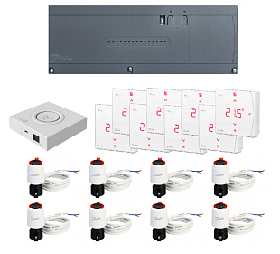 Ensemble Danfoss Icon2 M-8 (sans fil avec capteur infrarouge)