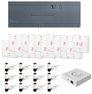 Ensemble Danfoss Icon L-12 (sans fil avec capteur infrarouge)