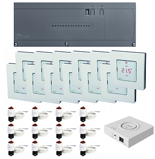 Ensemble Danfoss Icon L-12 (pour boîte d'encastrement)