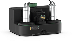 Dispositif de relevage des eaux usées Wilo DrainLift SANI-L.16T/4C (3~400V) pour milieux agressifs (2549927)
