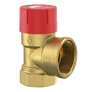 Soupape de sécurité Flamco Prescor 1 1/4" x 1 1/2", 5 bar (27039)