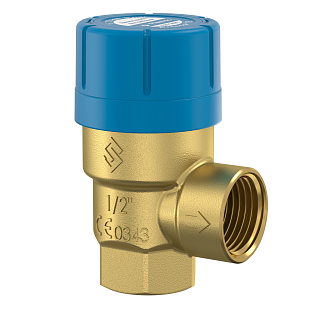 Soupape de sécurité pour eau potable Flamco Prescor B 1/2" x 1/2", 6 bar (27100)