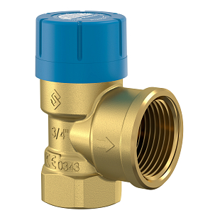 Soupape de sécurité pour eau potable Flamco Prescor B 3/4" x 1", 8 bar (27111)