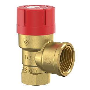 Soupape de sécurité Flamco Prescor 1/2" x 3/4", 3 bar (27634)