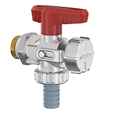 Robinet de vidange Flamco KFE-KH 1/2" coudé avec raccord pour tuyau (F10671)