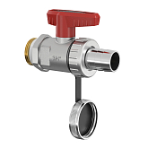 Robinet de vidange Flamco KFE-KH DN 20 3/4" avec raccord pour tuyau (F10680)