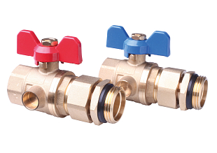 Vanne à boisseau sphérique pour collecteur Danfoss (088U0822)