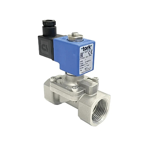 Électrovanne en acier inoxydable Tork T-GSZ103 1/2" 24 V AC NF EPDM (SS1000.03.125E.24VAC)
