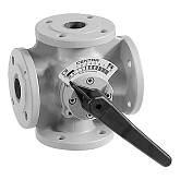 Vanne de régulation 4 voies Honeywell CENTRA ZR DN65 (ZR65FA)