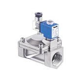 Électrovanne en acier inoxydable TORK T-SYD 606 DN 32