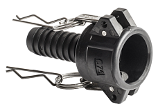 Raccord Kamlok avec broche DN32