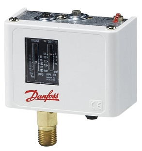 Régulateur de pression à soufflet Danfoss KPI35, plage 0,2-8 bar (060-121966)