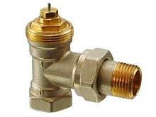 Robinet de radiateur d'angle Siemens VEN 210 3/8" (VEN210)