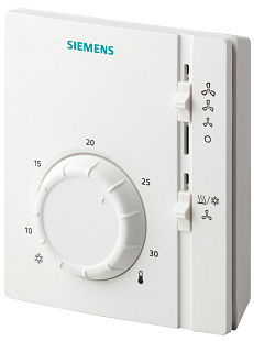 Thermostat d'ambiance pour ventilo-convecteur à deux tubes Siemens RAB 11.1 (RAB11.1)