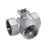 Robinetterie à boisseau sphérique trois voies Belimo R3020-S2 (R 320)