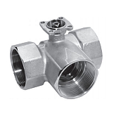 Robinetterie à boisseau sphérique de régulation trois voies Belimo R3050-40-S4 (R 349G)