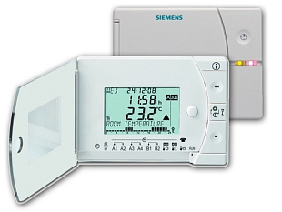Thermostat sans fil Siemens REV 24 RFDC/SET