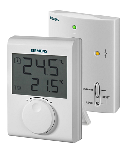 Thermostat d'ambiance numérique Siemens RDH100RF/SET