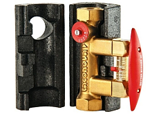 Vanne d'équilibrage avec couvercle isolant Taconova Bypass100 SET DN 50 (223.2861.380)