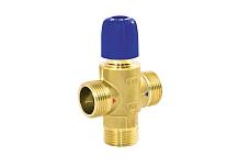 Vanne mélangeuse thermostatique Taconova NOVAMIX STANDARD DN20 avec clapet anti-retour, 20-40 °C