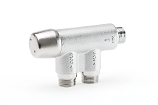 Vanne mélangeuse thermostatique Taconova NOVAMIX Compact DN15 avec clapet anti-retour, 30-70°C
