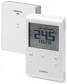 Thermostat d'ambiance sans fil Siemens RDE 100.1 RFS