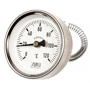 Thermomètre à cadran SUKU, D 63, 0-120°C, type 09 (C31.000290)