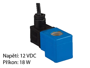 Bobine pour applications sous-marines TORK T-SB68 12 VDC 18 W