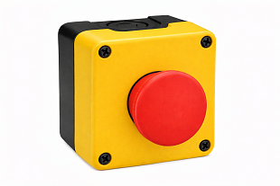 Bouton d'arrêt d'urgence EVIKON sans étiquette