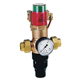 Séparateur de tuyauterie Honeywell R295H-11/2A, classe de risque 4, BRONZE, commande hydraulique, pression 0,5 bar, DN 40