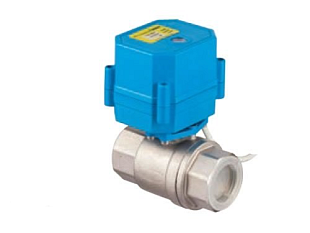 Robinetterie combinée mini à deux voies Tork DN 25 avec actionneur électrique 230 VAC