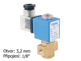 Électrovanne pour huile de chauffage TORK T-YN 400.3,2 DN 6
