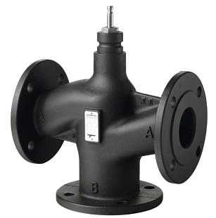 Vanne de régulation à trois voies Siemens VXF 42.50-40