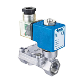 Électrovanne en acier inoxydable TORK T-SYD 605 DN 25, 230 VAC
