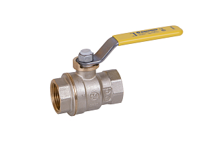 Robinet à boisseau sphérique nickelé Giacomini R730GA DN 40 (R730GAX007)