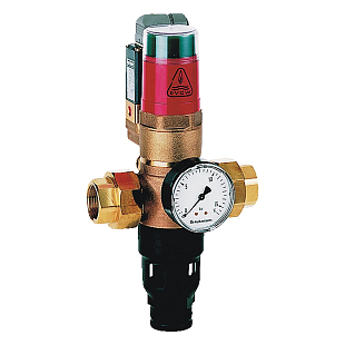 Séparateur de tuyauterie Honeywell R295SA-2B, classe de risque 4, en BRONZE, avec commande électrique, pression 1 bar, DN 50