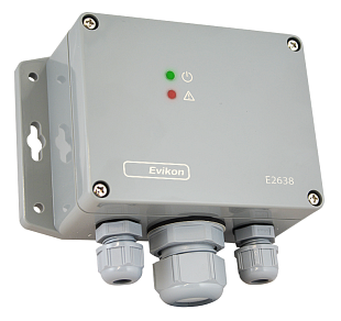 Détecteur d'ammoniac (NH3) avec capteur électrochimique EVIKON E2638-NH3-E-R-B-LED-230