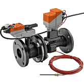 Vanne d'équilibrage intelligente a brides avec fonction d'urgence Belimo Energy Valve EV125F+KBAC DN125