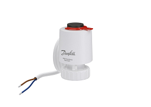 Actionneur thermoélectrique Danfoss, TWA-Q, 24V, NC, câble 1,2m (082F1602)