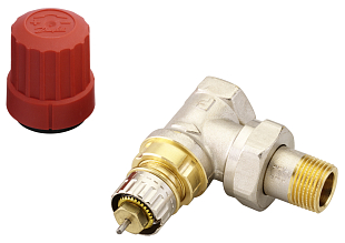 Vanne de radiateur d'angle Danfoss RA-N 3/8" DN 10 (013G0011)