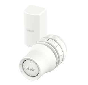 Têtes thermostatiques Danfoss Redia pour vannes Danfoss RA avec capteur à distance 2 m (015G3382)