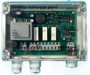 Détecteur de gaz pour méthane Technix DHP 4 CH4