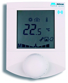 Contrôleur de température, d'humidité et de CO2 sans fil Midam W-RU900-01