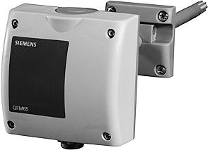 Capteur d'humidité relative en gaine Siemens QFM65.1 – Ni1000 et 0 - 10V (QFM65.1)